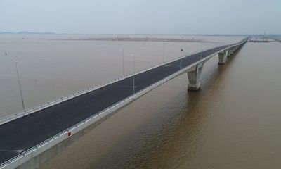 Cầu vượt biển dài nhất Đông Nam Á sắp được đưa vào sử dụng