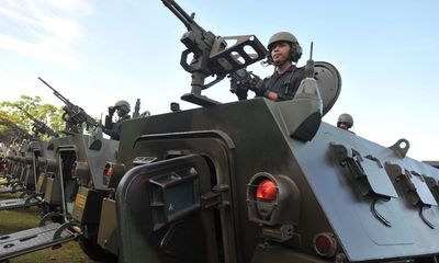 Pháo Trung Quốc sản xuất bị lỗi, 4 binh sĩ Indonesia thiệt mạng khi tập trận
