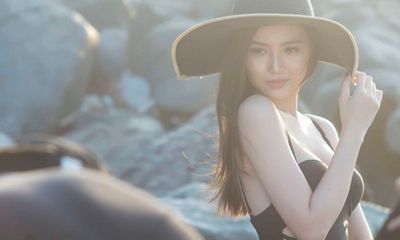 Hoa hậu Ngọc Duyên diện monokini khoe khéo vòng eo 58cm đầy gợi cảm