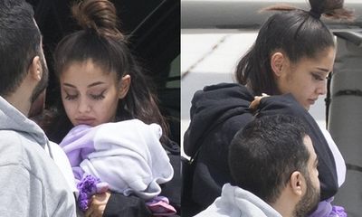 Ariana Grande trở về Mỹ sau vụ khủng bố tại concert ở Manchester