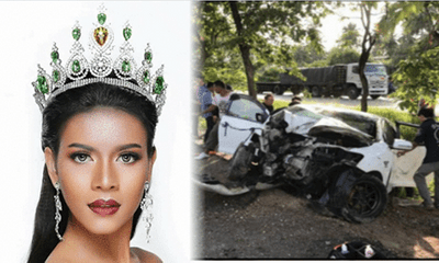 Vừa đăng quang Hoa hậu được 4 ngày, người đẹp Thái Lan qua đời vì tai nạn
