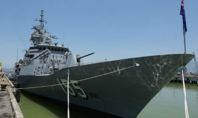 Tàu Hải quân Australia cập cảng Đà Nẵng