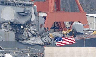 Mỹ xác nhận thương vong trên tàu khu trục USS Fitzgerald, 1 người gốc Việt thiệt mạng