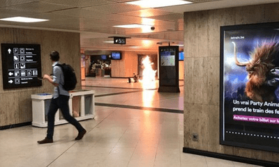 Quân đội Bỉ bắn hạ nghi phạm đánh bom tại ga tàu ở thủ đô Brussels