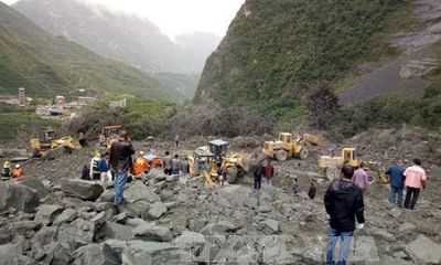 Sạt lở núi cao 3000m ở Trung Quốc, hơn 140 người bị chôn vùi