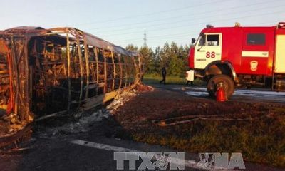 Nga: Tai nạn giao thông nghiêm trọng khiến 13 người chết, 12 người bị thương