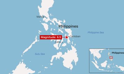 Động đất mạnh 6,9 độ Richter tại Philippines