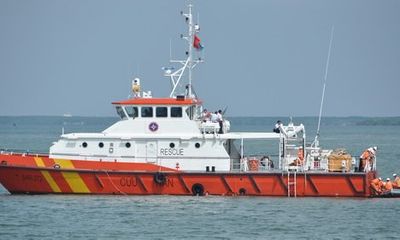 Chìm tàu cá 11 người ở Vũng Tàu, một thuyền viên thuyền viên mất tích