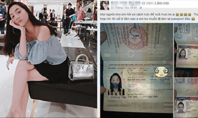 Hộ chiếu bị vẽ bậy, cô gái Việt “dở khóc dở cười” vì mắc kẹt ở sân bay