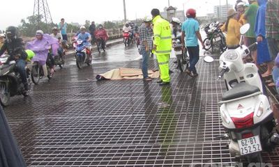 Chủ doanh nghiệp tử vong do gặp tai nạn trên cầu Tân An