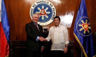Tổng thống Philippines bất ngờ mềm mỏng với Ngoại trưởng Mỹ