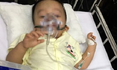 Bé trai 1 tuổi bị bạo hành đã được xuất viện cùng ông bà