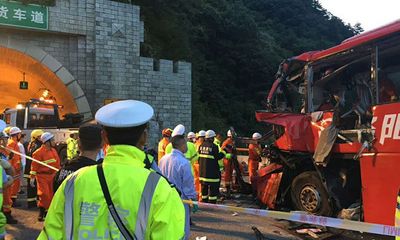 Tai nạn giao thông kinh hoàng tại Trung Quốc, 36 người chết