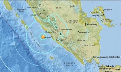 Động đất mạnh 6,6 độ Richter rung chuyển miền Tây Indonesia