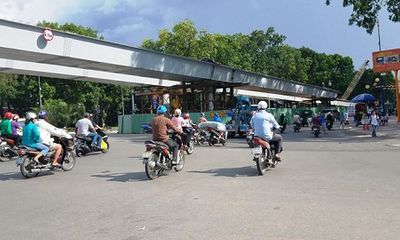 Đình chỉ thi công 2 tháng cầu vượt Nguyễn Thái Sơn - Nguyễn Kiệm