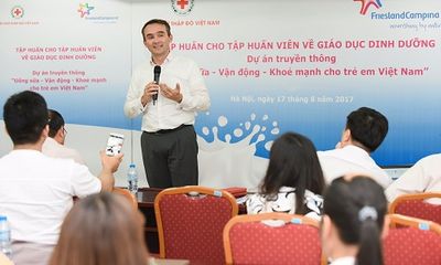 Tập huấn về giáo dục dinh dưỡng & phát triển thể lực cho trẻ em Việt Nam