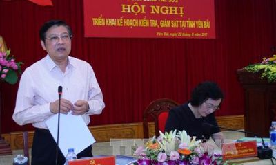 Kiểm tra, giám sát phòng, chống tham nhũng tại tỉnh Yên Bái