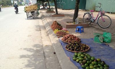 Hà Nội đặt mục tiêu năm 2018 không còn hàng rong bán trái cây vỉa hè