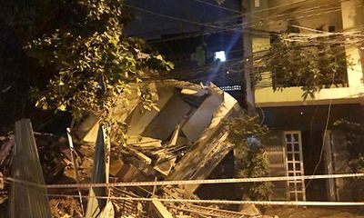 TP HCM: Nhà 3 tầng đổ sập giữa đêm