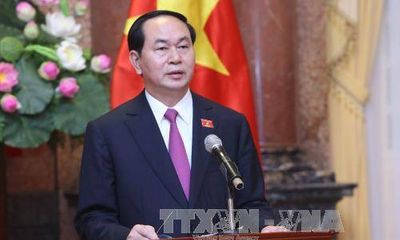 Chủ tịch nước Trần Đại Quang: Phát triển thiết thực quan hệ đặc biệt Việt - Lào