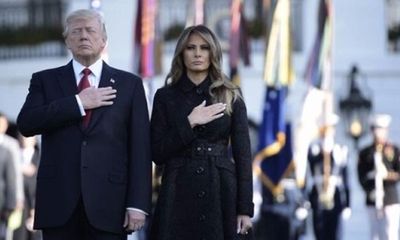Tổng thống Trump và vợ tưởng niệm vụ khủng bố 11/9 tại Lầu Năm Góc
