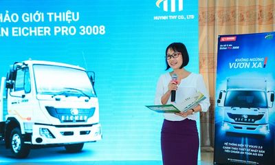 Công ty Huỳnh Thy giới thiệu dòng xe Eicher Pro 3008- Tổng trọng tải 8,5 tấn