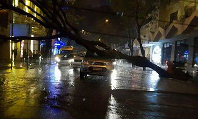 TP Hồ Chí Minh: mưa lớn vào giờ tan tầm, nhiều tuyến đường ngập nặng