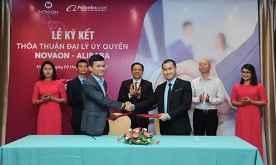 Novaon bắt tay với Alibaba của Jackma phát triển xuất khẩu trực tuyến cho doanh nghiệp Việt