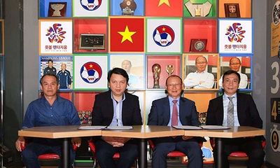 Ấn định ngày VFF ký hợp đồng với HLV Park Hang Seo