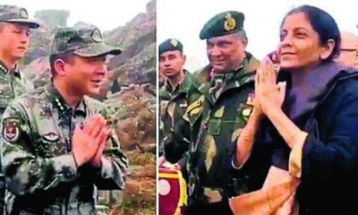 Bộ trưởng Ấn Độ trò chuyện trực tiếp với binh sĩ Trung Quốc ở biên giới