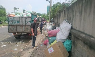 Dân “kêu trời” vì bãi tập kết rác gây ô nhiễm