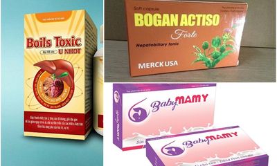 Bogan Actiso Forte, Baby Mamy và Boils toxic u nhọt bị xử phạt 142 triệu đồng