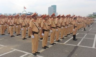 Đà Nẵng: Gần 1.000 chiến sỹ CSGT ra quân sẵn sàng phục vụ APEC