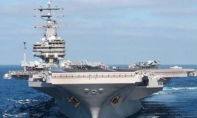 Mỹ điều hàng loạt tàu sân bay “khủng” đến tập trận gần bán đảo Triều Tiên