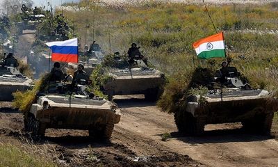 Nga và Ấn Độ tập trận quy mô lớn Indra 2017
