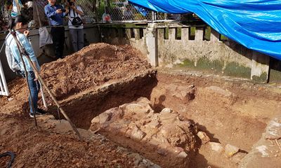 Mở rộng khai quật khảo cổ khu vực nghi lăng mộ vua Quang Trung