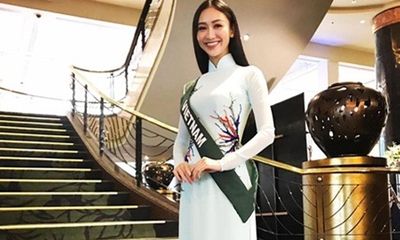 Hà Thu tự tin trả lời tiếng Anh trong vòng phỏng vấn quan trọng Miss Earth 2017