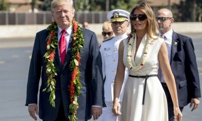 Chùm ảnh vợ chồng Tổng thống Mỹ Donald Trump trước khi công du Châu Á