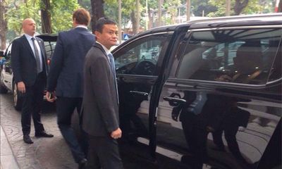 Hình ảnh đầu tiên của tỷ phú Jack Ma tại Việt Nam