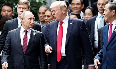 Tổng thống Putin và người đồng cấp Trump gặp bên lề APEC