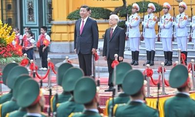 Lễ đón Tổng bí thư, Chủ tịch Trung Quốc Tập Cận Bình
