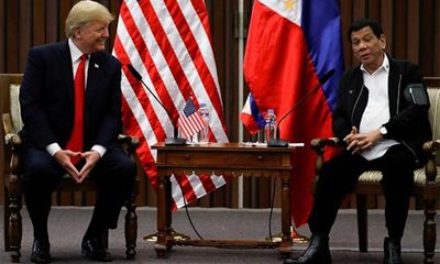 Tổng thống Donald Trump: Quan hệ Mỹ - Philippines thật tuyệt vời