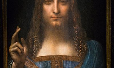 Bức họa của Leonardo da Vinci bán với giá kỷ lục hơn 450 triệu USD