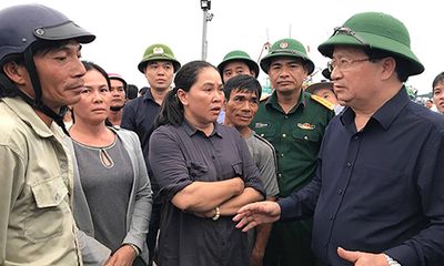 Phó Thủ tướng đôn đốc ứng phó bão số 14 tại Khánh Hoà