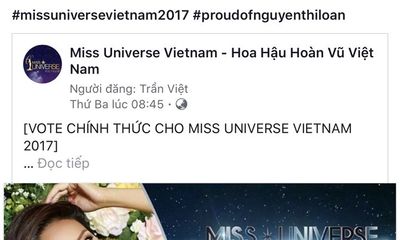 Mỹ nhân Việt kêu gọi bình chọn cho Nguyễn Thị Loan tại Miss Universe 2017