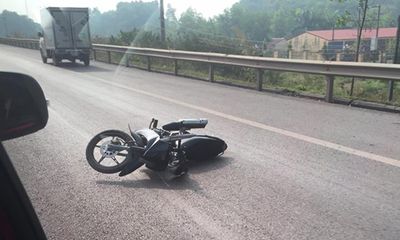 2 CSGT bị xe máy tông trọng thương khi làm nhiệm vụ trên cao tốc