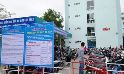 Miễn phí gửi xe tại bệnh viện công lớn nhất Hải Phòng 
