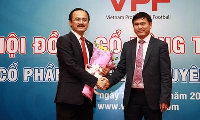 Ông Trần Anh Tú giữ chức Chủ tịch VPF thay bầu Thắng