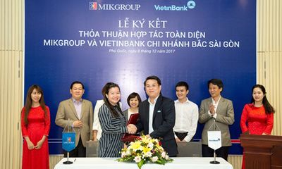 MIKGroup ký kết thỏa thuận hợp tác toàn diện với Viettinbank
