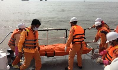 Tìm thấy thi thể 2 thuyền viên cuối cùng vụ chìm tàu cá trên biển Vũng Tàu